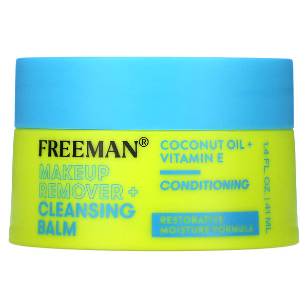 Средство для снятия макияжа + очищающий бальзам, 1,4 жидких унции (41 мл) Freeman Beauty