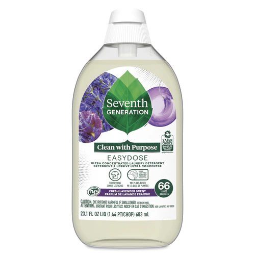 Ультраконцентрированное жидкое моющее средство HE Fresh Lavender EasyDose — 66 загрузок — 23,1 жидких унций Seventh Generation