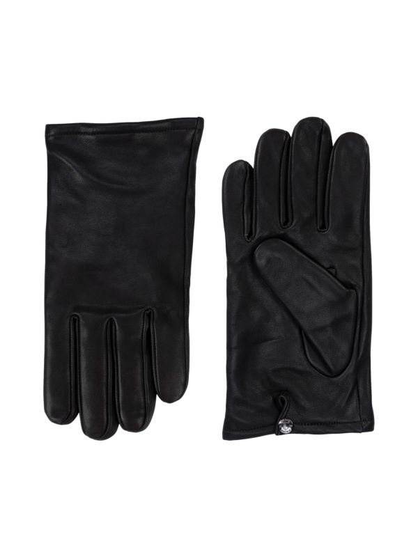 Мужские классические кожаные перчатки Black Brown 1826