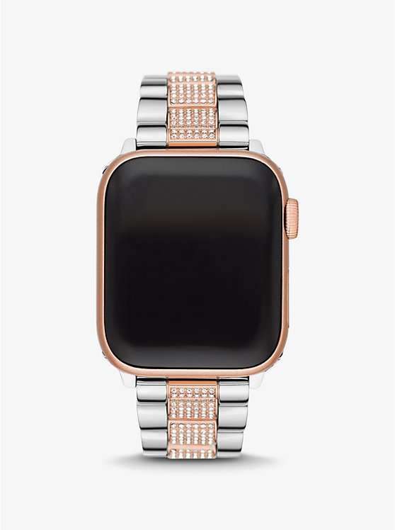 Двухцветный ремешок с паве для Apple Watch® Michael Kors