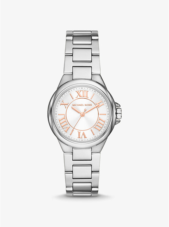 Серебристые часы Mini Camille Michael Kors
