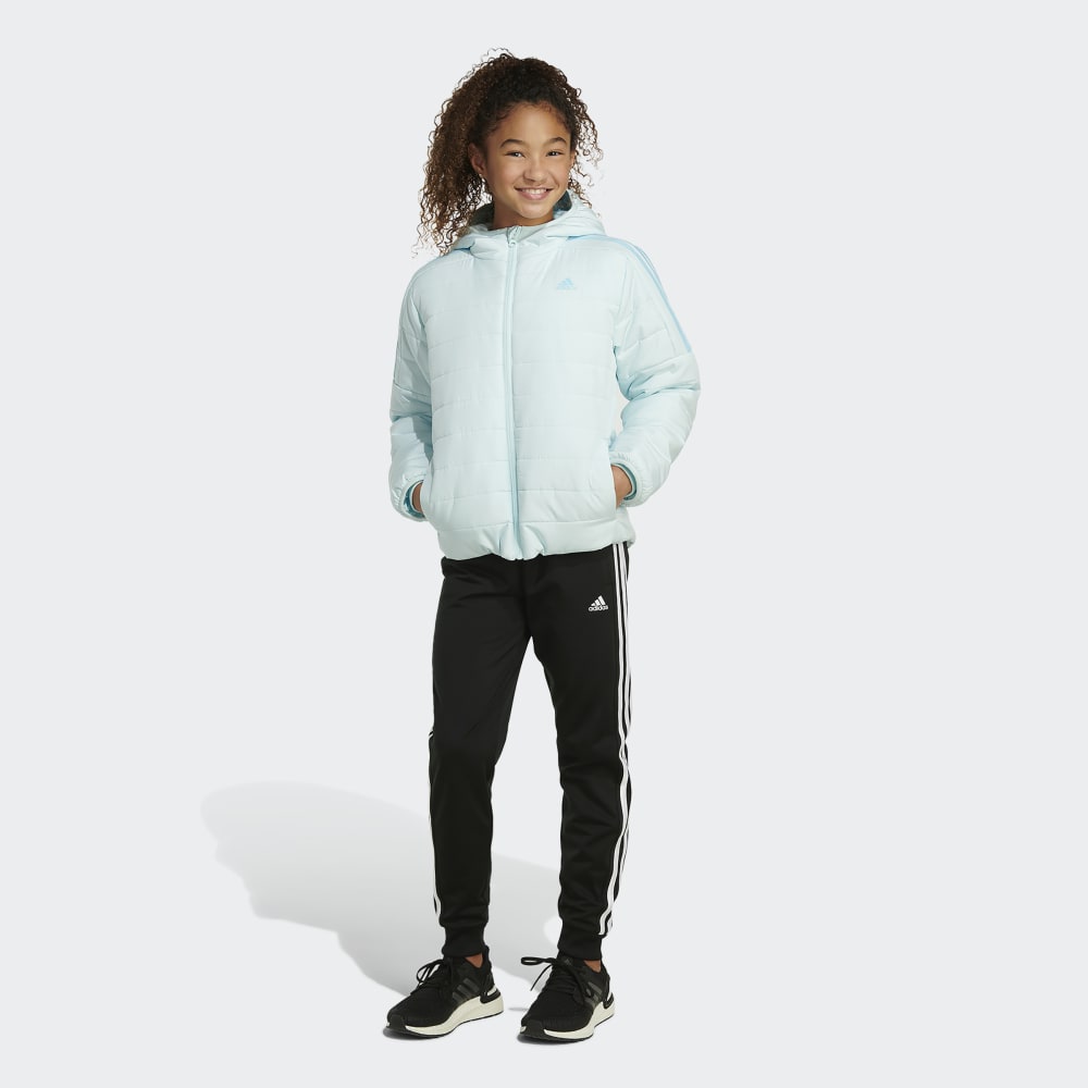 Уютная куртка-пуховик с 3 полосками Adidas performance