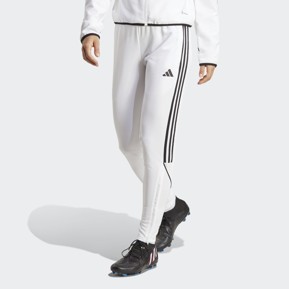 Купить Спортивные брюки Брюки Tiro 23 League Adidas performance, цвет -белый, по цене 6 600 рублей в интернет-магазине Usmall.ru