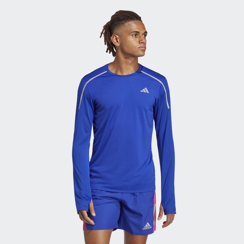 Беговая футболка Fast с длинным рукавом Adidas performance