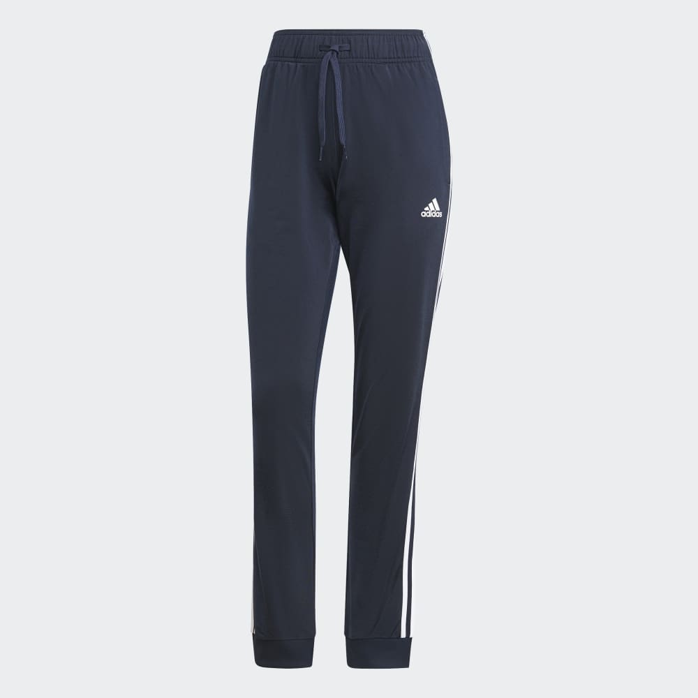 Узкие спортивные брюки зауженного кроя с 3 полосками Primegreen Essentials Warm-Up Adidas