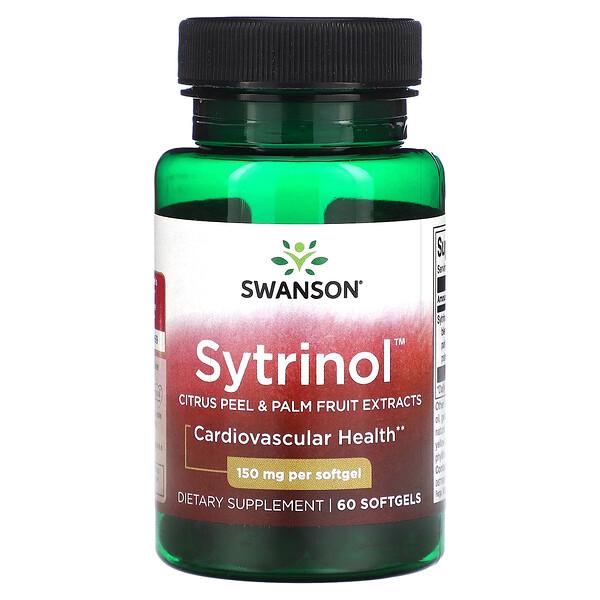 Sytrinol - 150 мг - 60 мягких капсул - Swanson Swanson