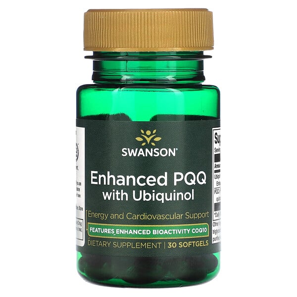 Улучшенный PQQ с убихинолом, 30 мягких таблеток Swanson