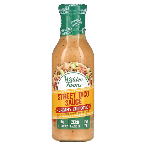 Street Taco Sauce, Creamy Chipotle, 12 fl oz (355 ml) Walden Farms