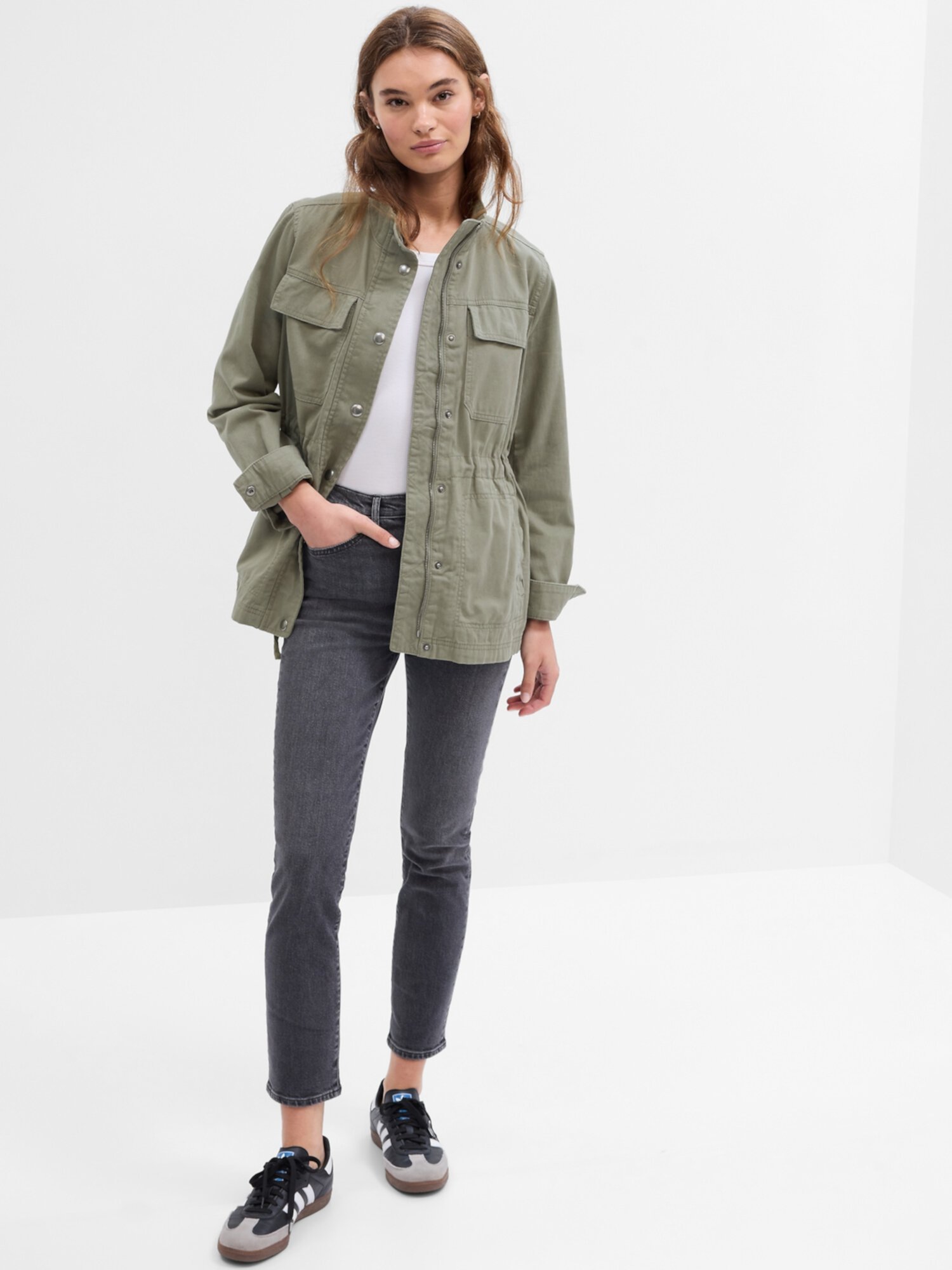 Gap on sale canvas jacket