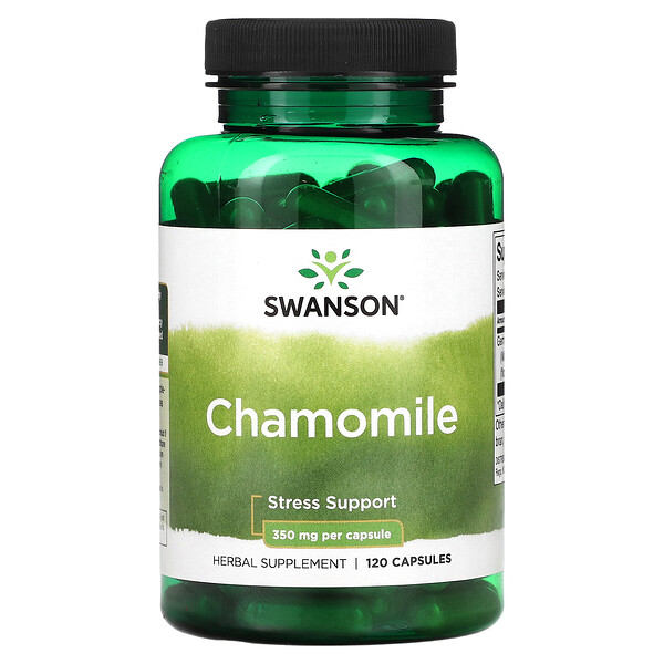 Chamomile , 350 mg , 120 Capsules (Капсулы) Swanson