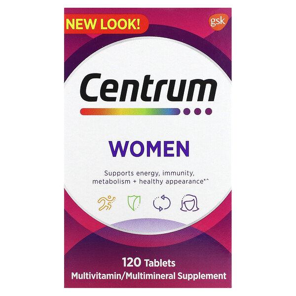 Женский мультивитамин - 120 таблеток - Centrum Centrum