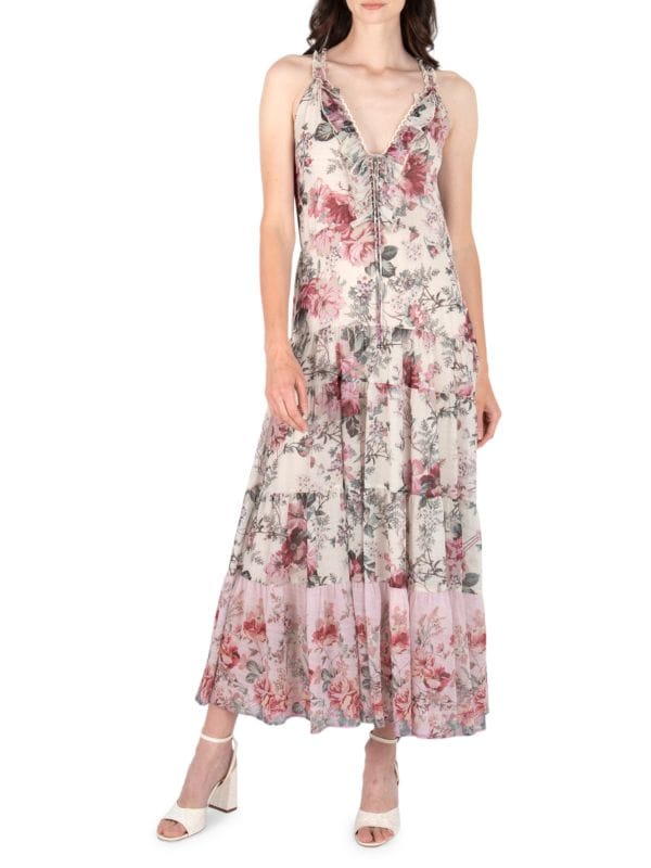 Платье макси с цветочным принтом Super Natural Emma SECRET MISSION