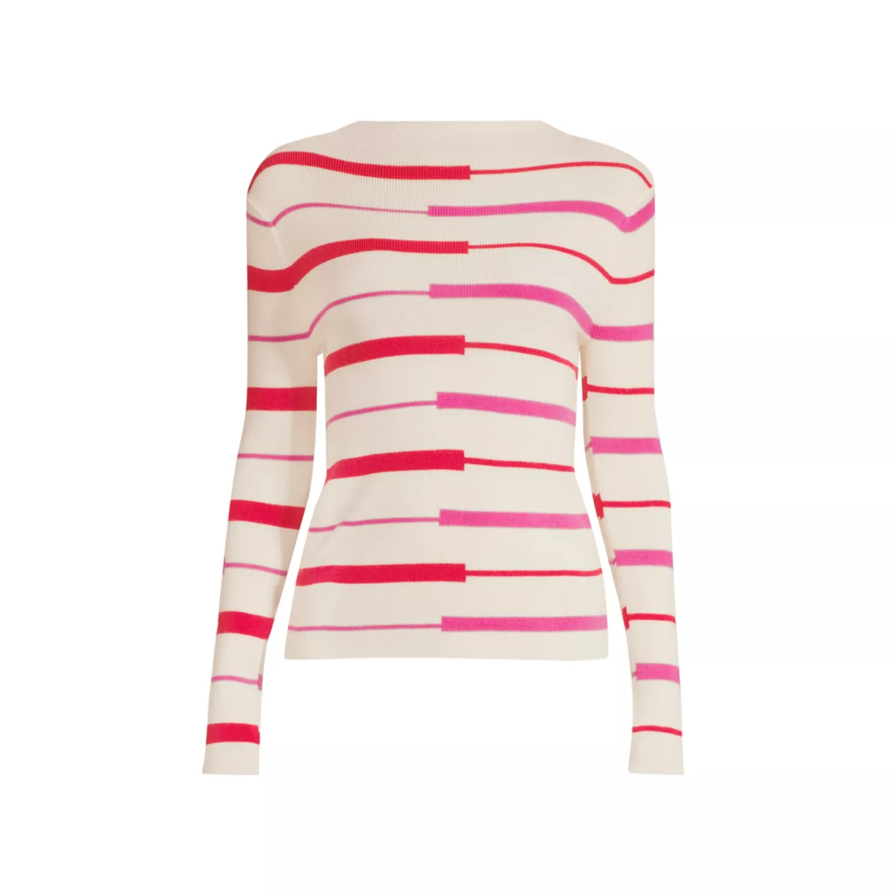 Marie Merino Wool Striped Sweater Frances Valentine