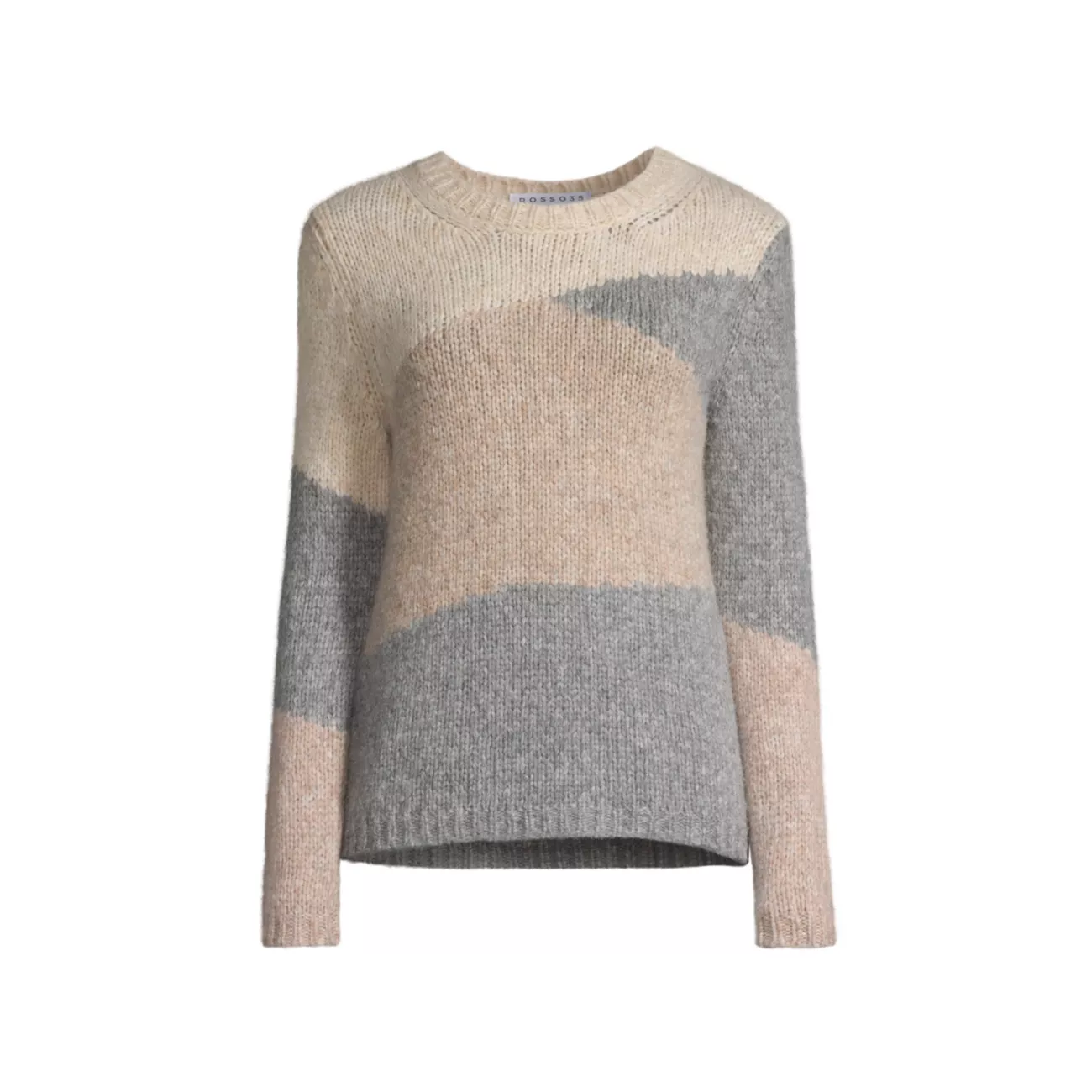 Colorblocked Alpaca-Blend Sweater ROSSO35