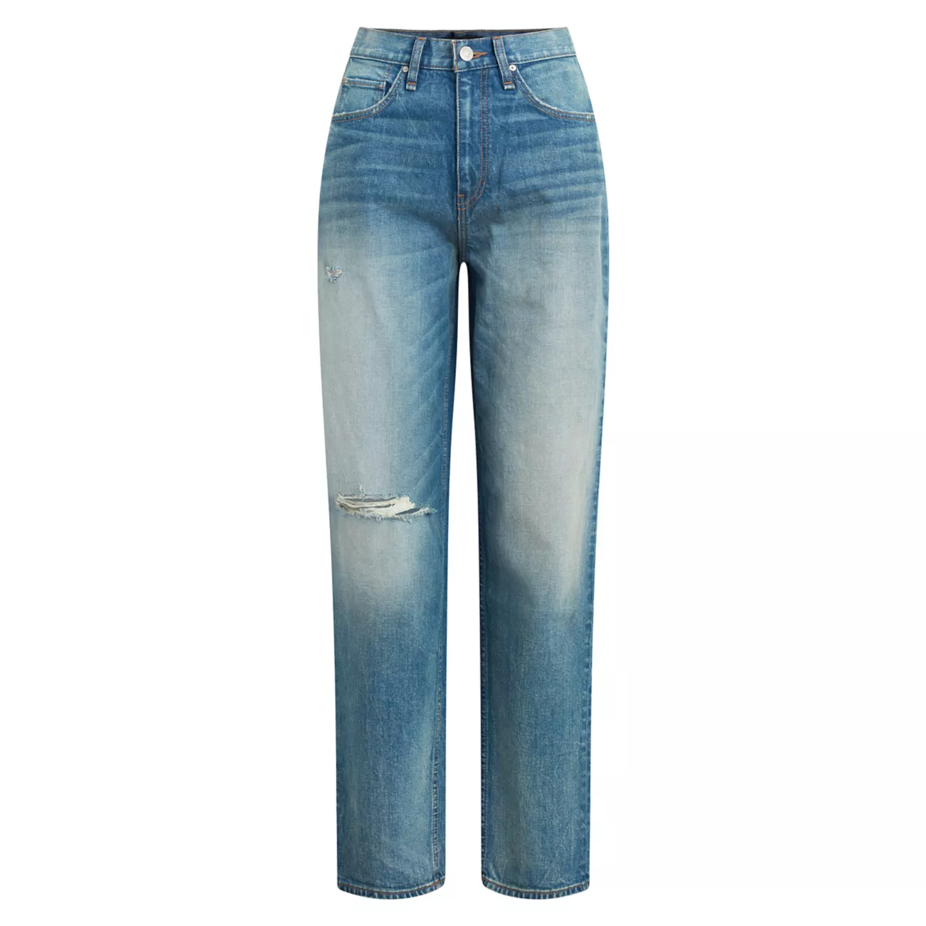 Эластичные зауженные джинсы с высокой посадкой James Hudson Jeans