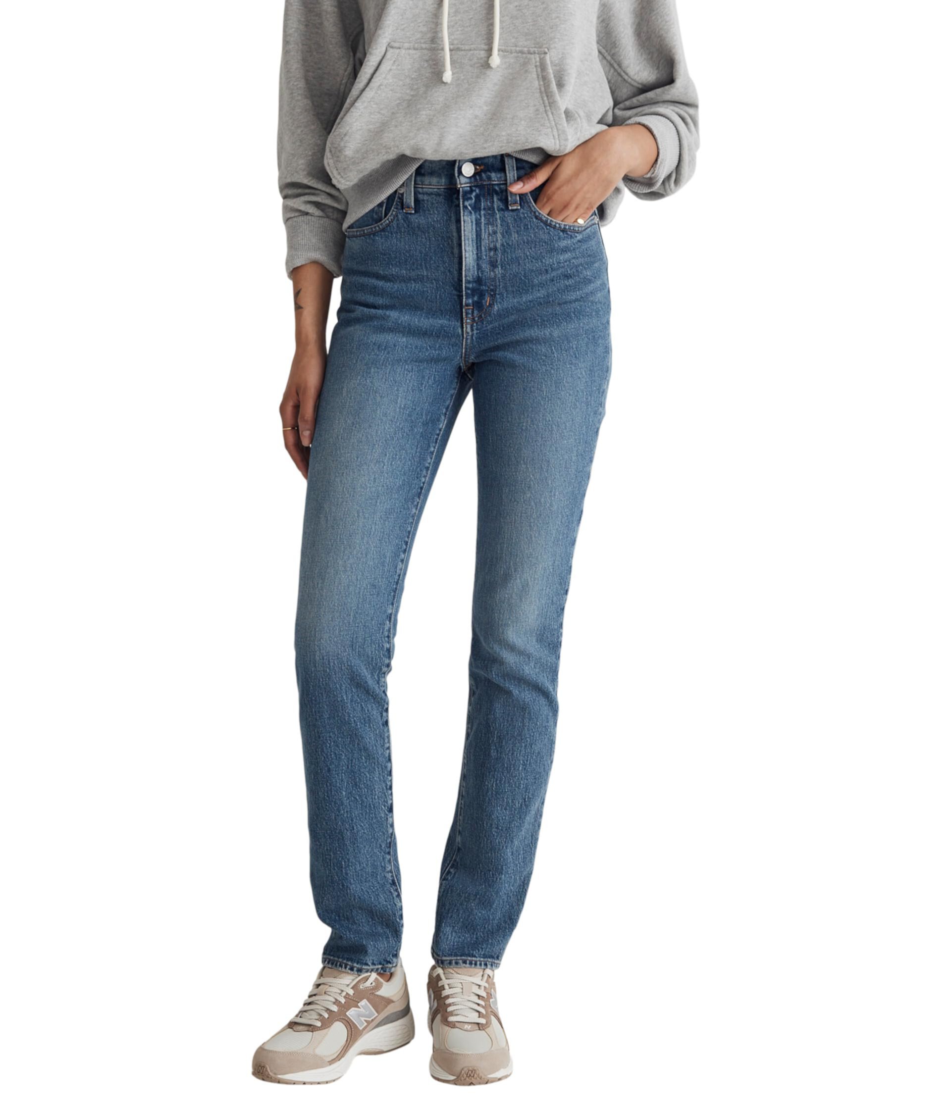 Женские Прямые Джинсы Madewell The Perfect Vintage в Kepler Wash Madewell