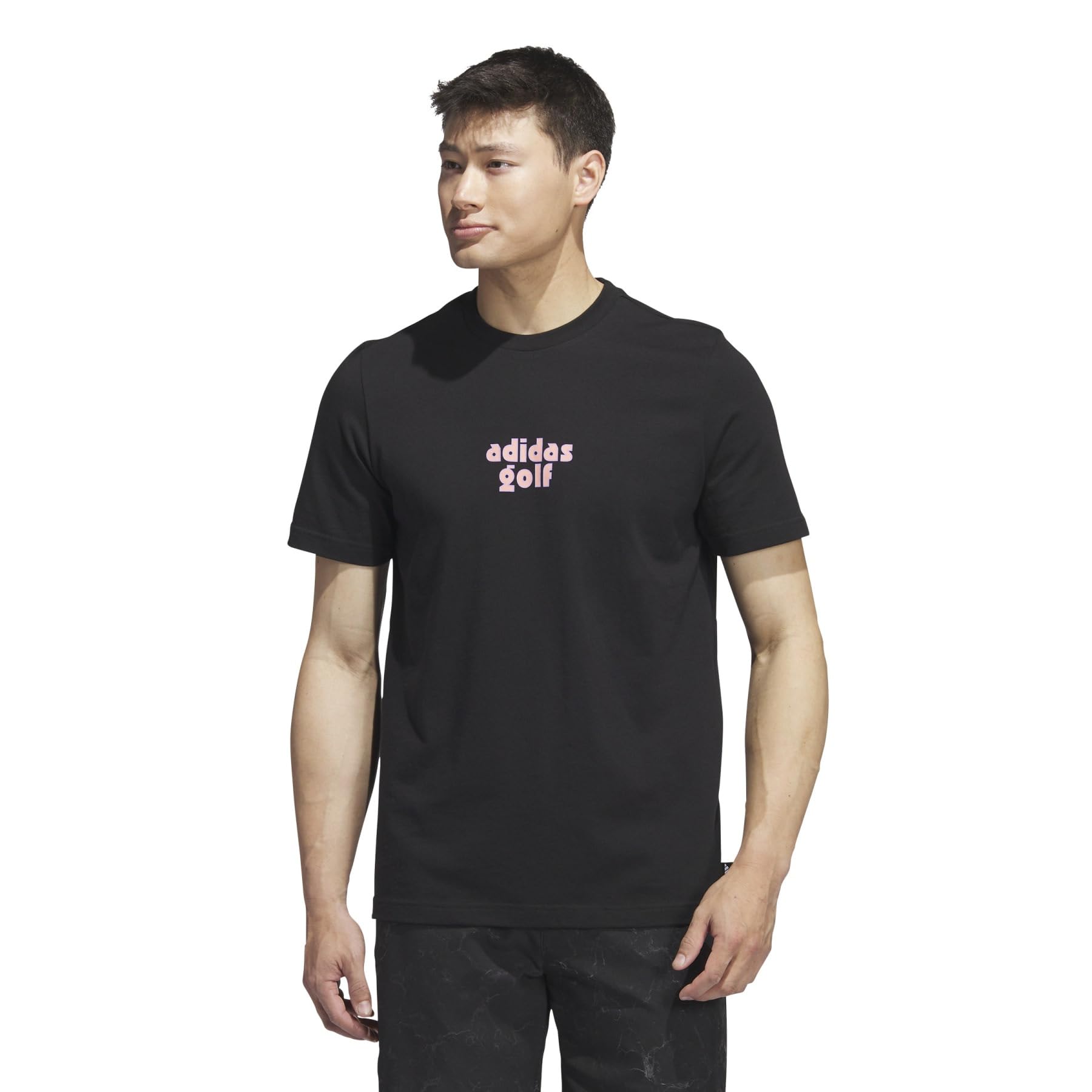 Футболка Golf Graphic Tee от Adidas из мягкого 100% хлопка с классическим принтом и обычным кроем Adidas