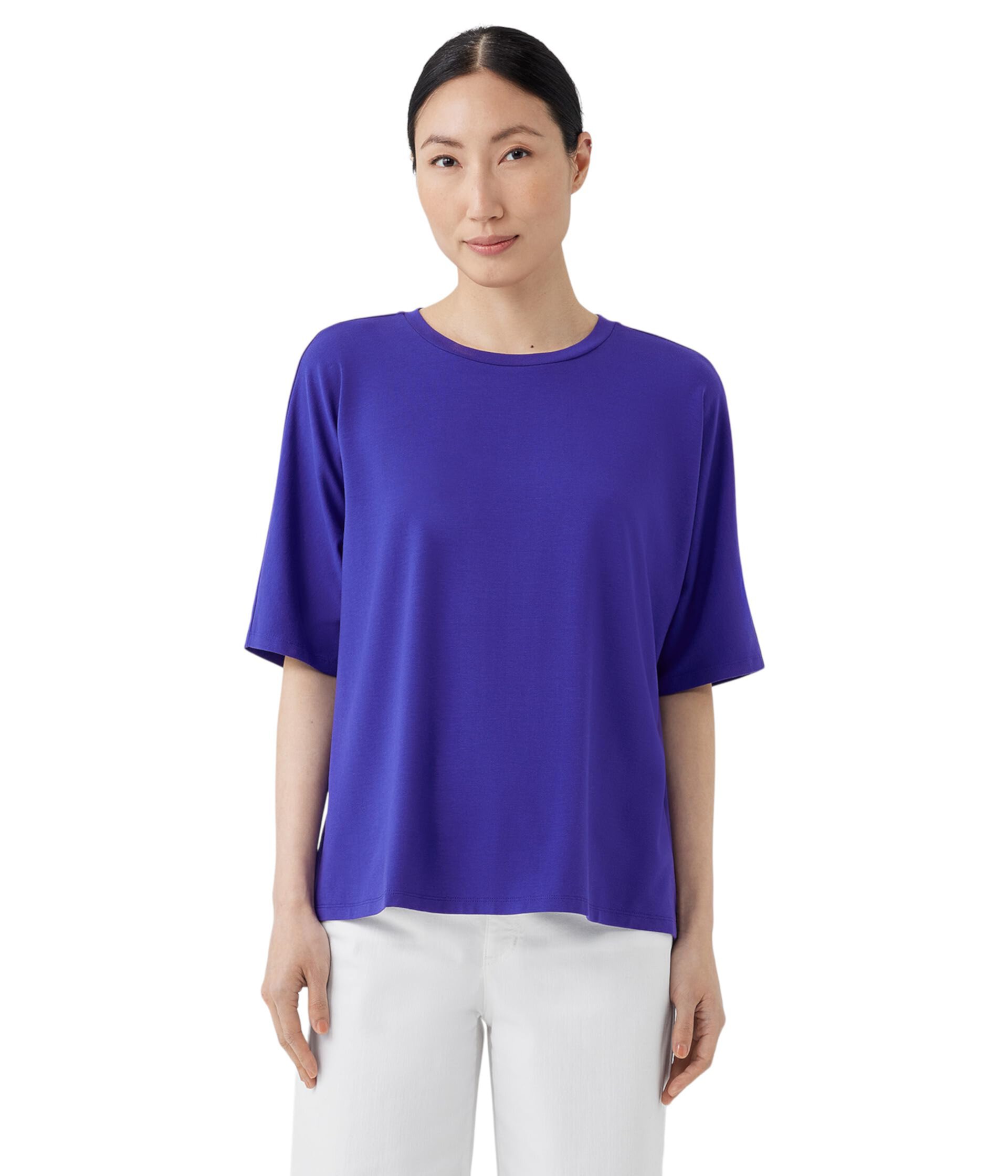 Женская Футболка Eileen Fisher Crew Neck Boxy Eileen Fisher