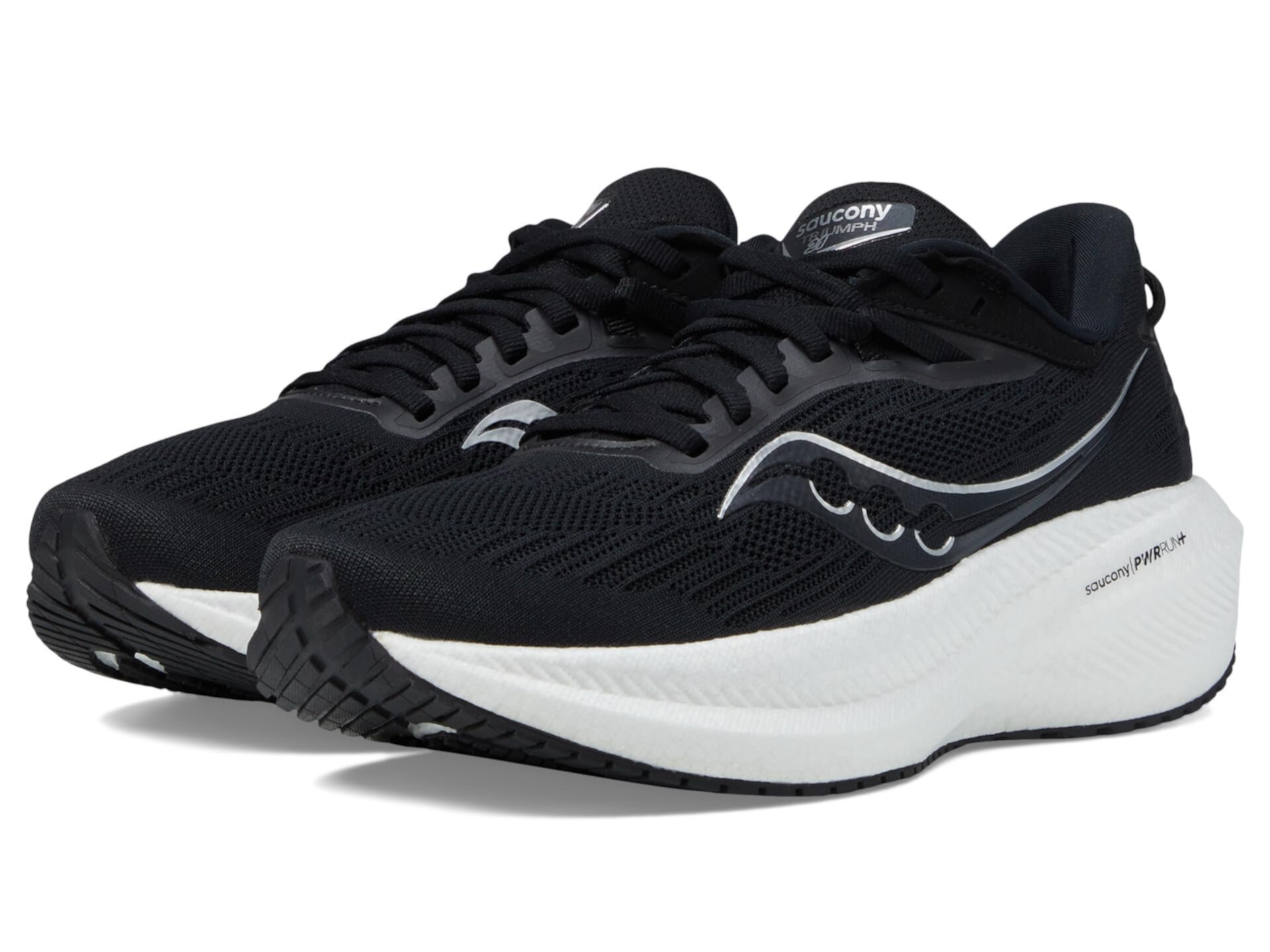 Женские кроссовки Saucony Triumph 21 с веганским верхом и подошвой PWRRUN+ Saucony