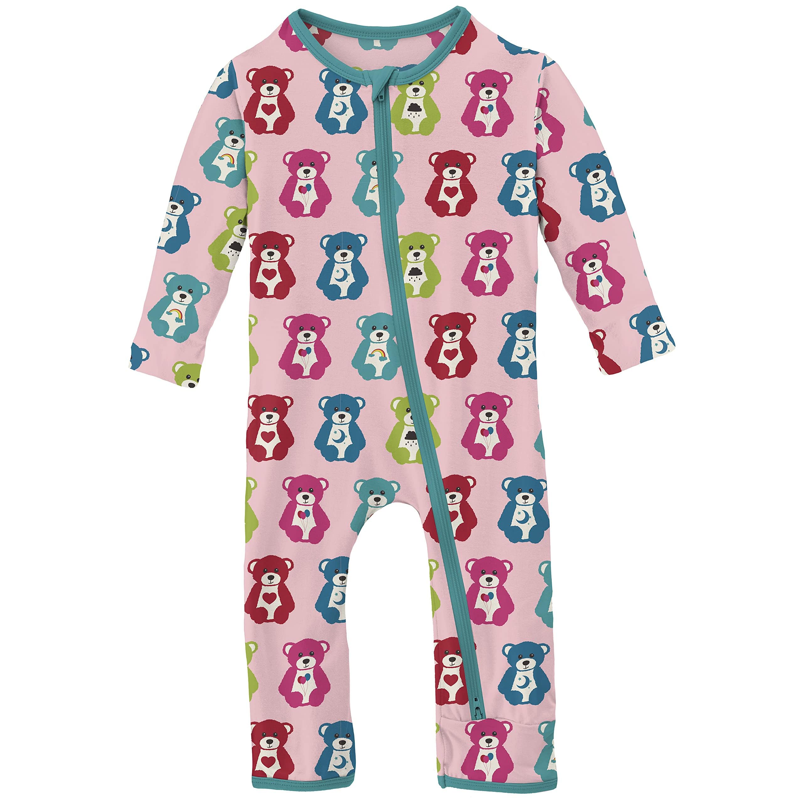 Print Coverall with Two-Way Zipper (Infant) Kickee Pants Kids