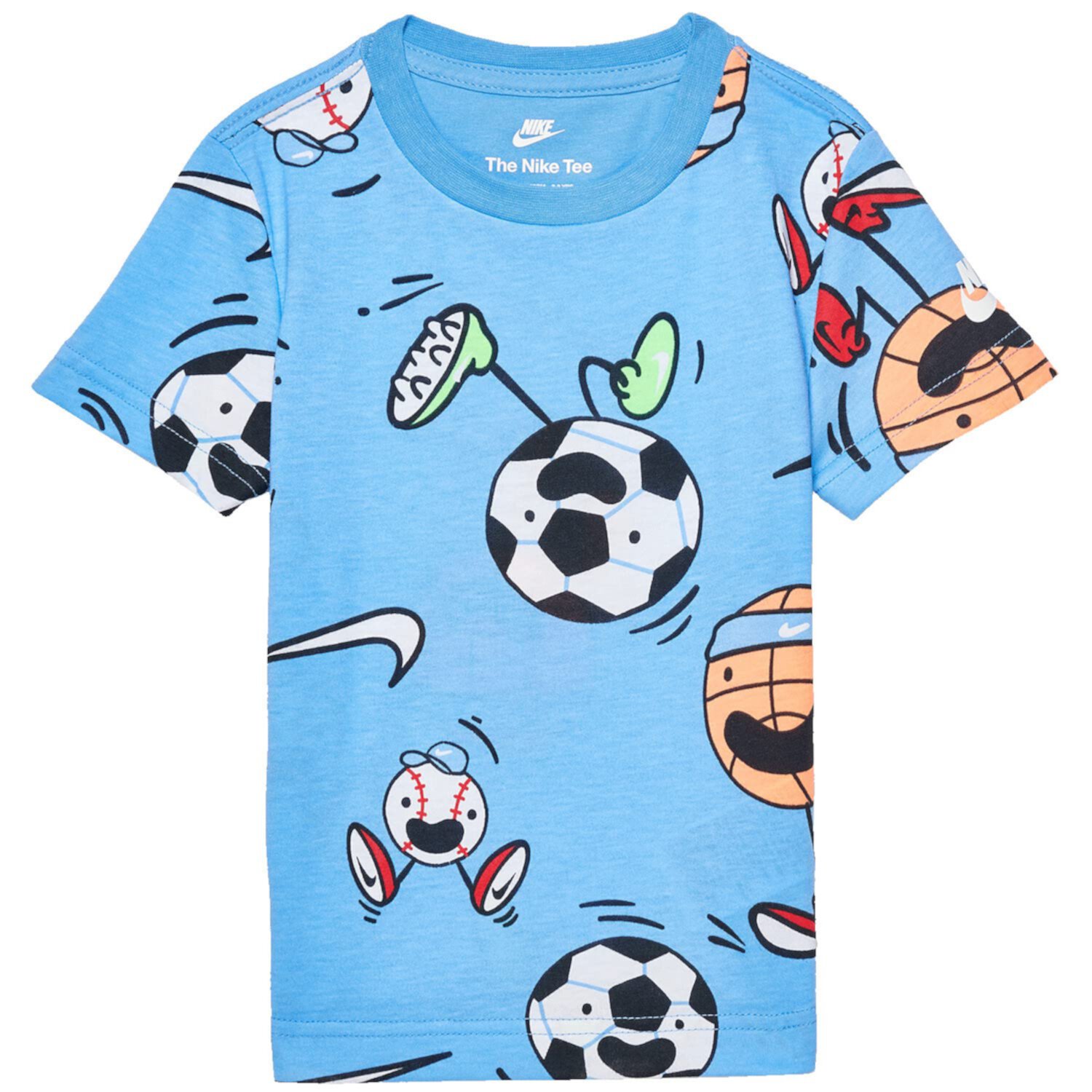 Футболка с принтом Emoji (для малышей) Nike Kids