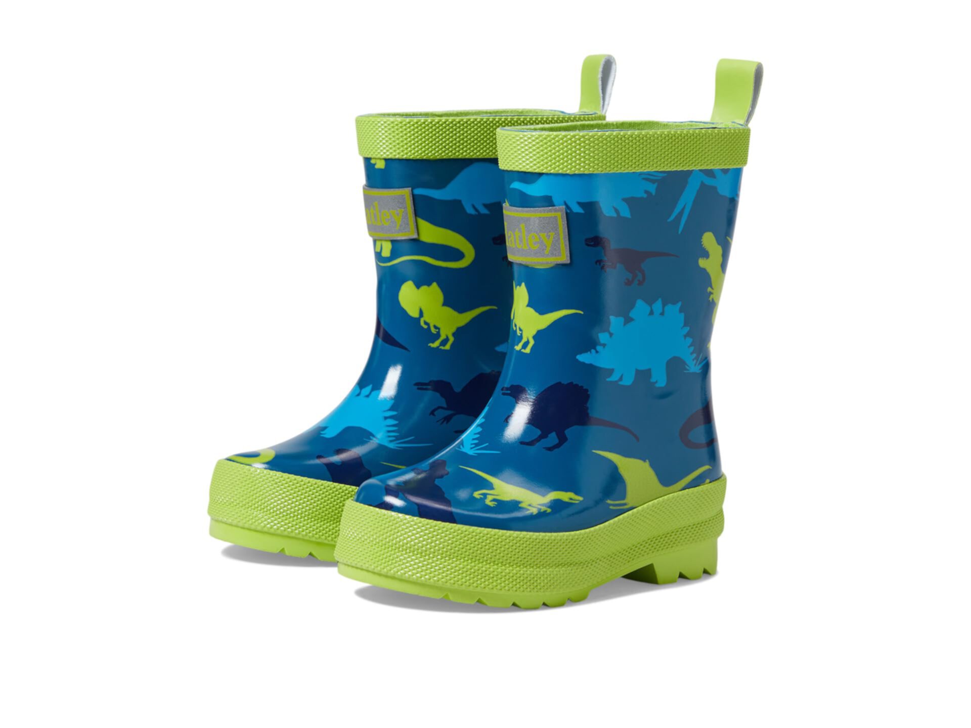 Блестящие дождевые сапоги Real Dinos (для малышей/маленьких/больших детей) Hatley