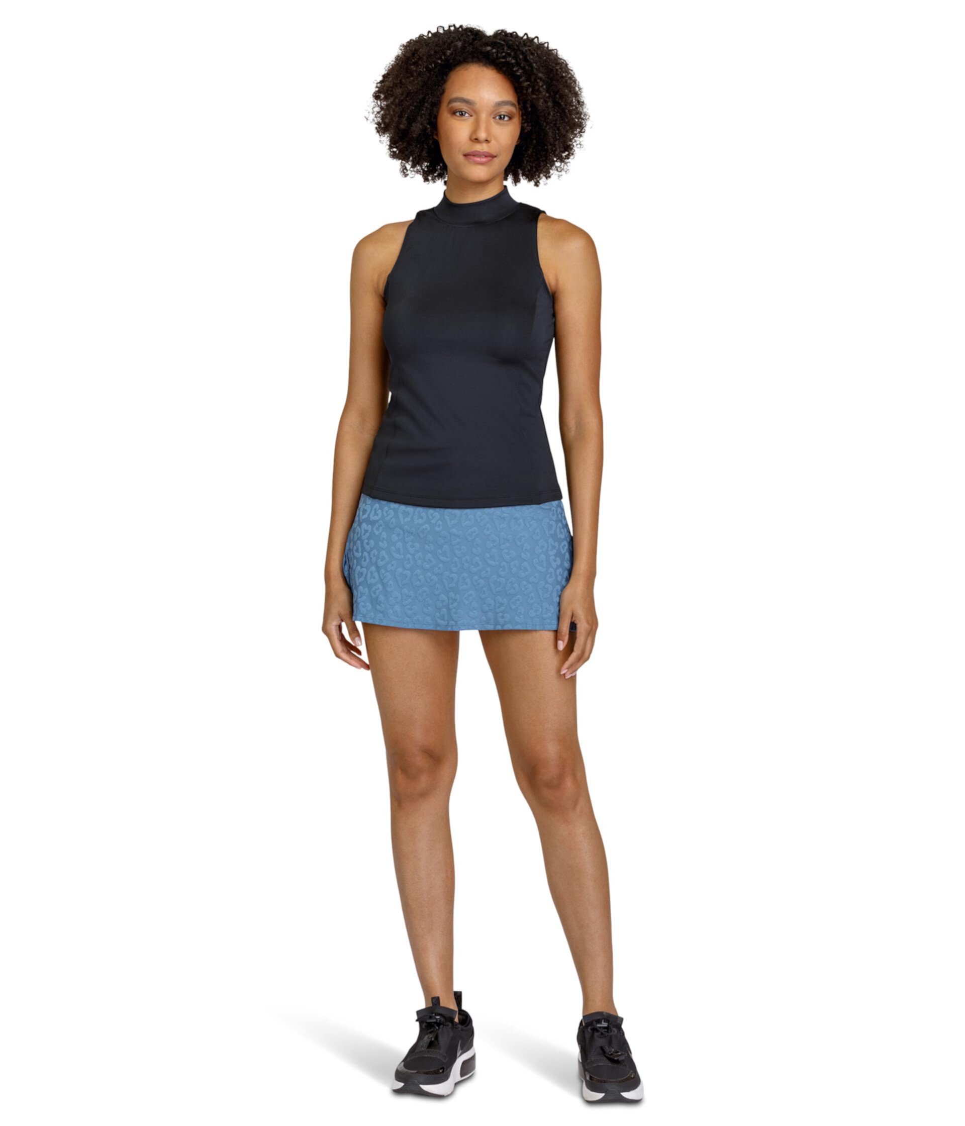 Everdeen Mock Sleeveless Tennis Top Tail Activewear