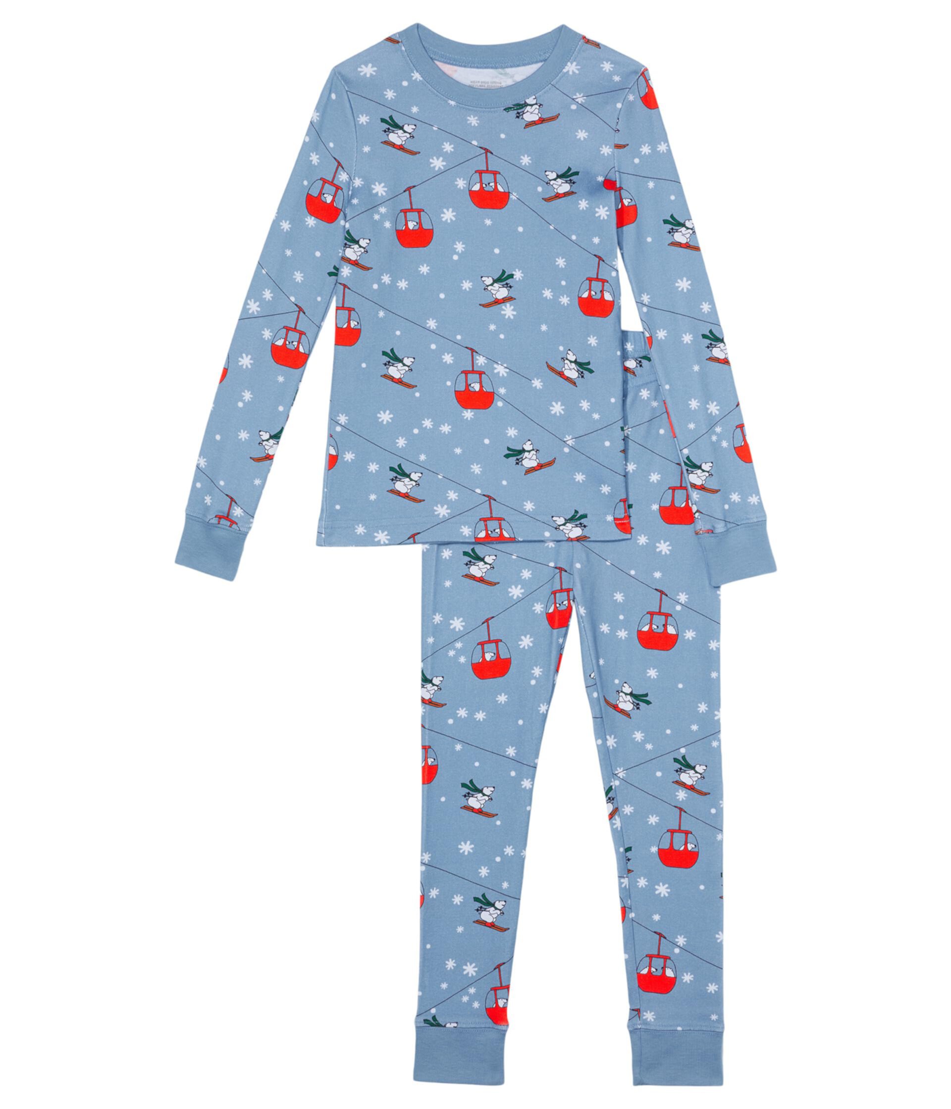 Облегающие пижамы из органического хлопка (для больших детей) L.L.Bean