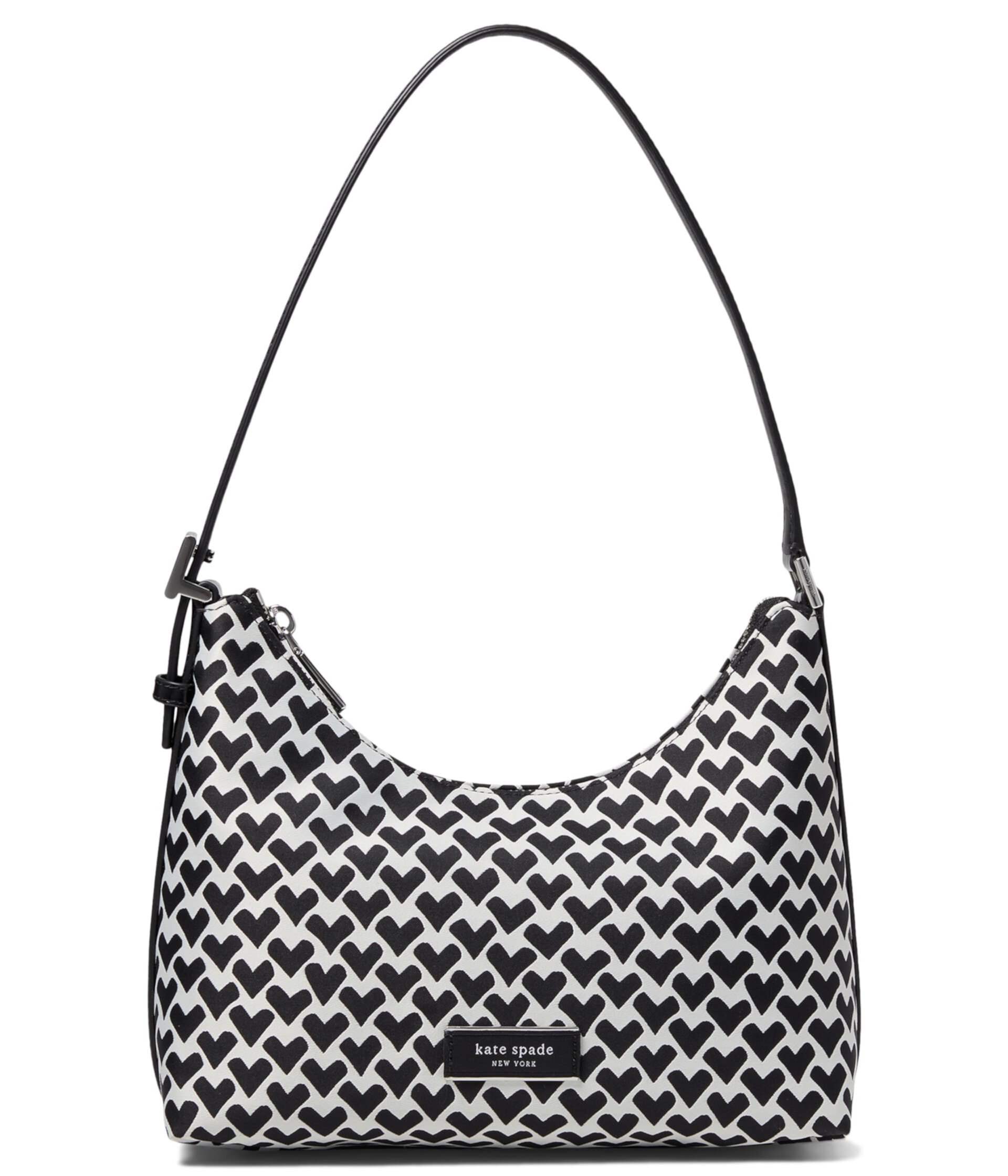 Женская сумка через плечо Sam Icon Modernist Hearts Jacquard Fabric от Kate Spade New York Kate Spade New York
