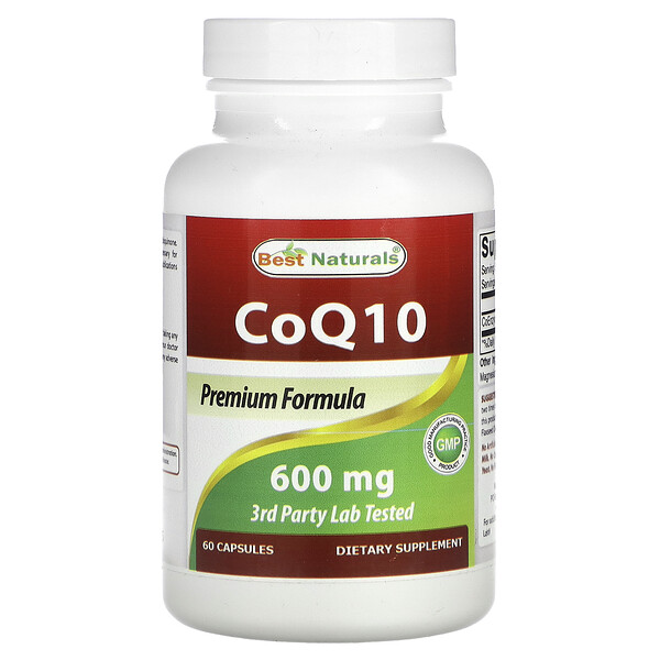 CoQ10 - 600 мг - 60 капсул - Best Naturals Best Naturals