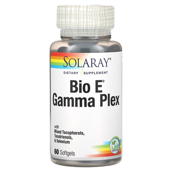 Bio E Gamma Plex - 268 мг - 60 капсул - Solaray Solaray