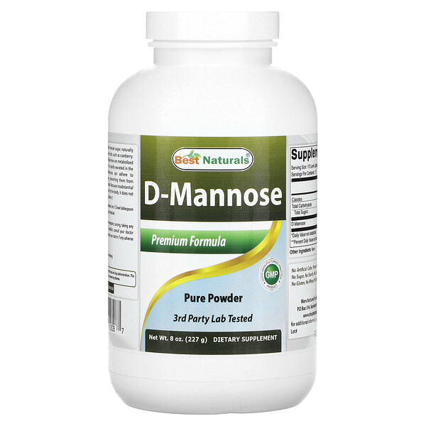 D-Mannose, 8 oz (227 g) Best Naturals