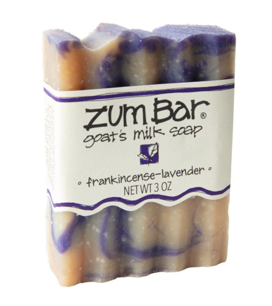 Bar Goat's Milk Soap Bar Frankincense Lavender -- 3 oz ZUM