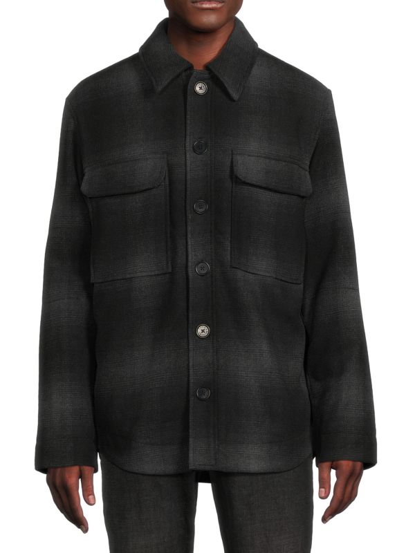 Куртка-рубашка в клетку Bryant Zadig & Voltaire
