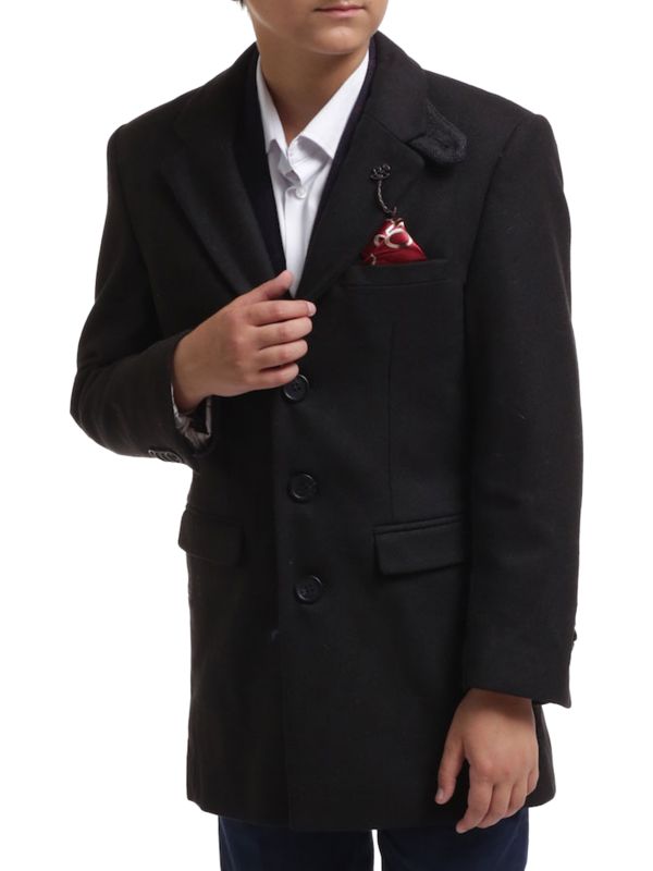 Полушерстяное пальто для маленького мальчика Elie Balleh