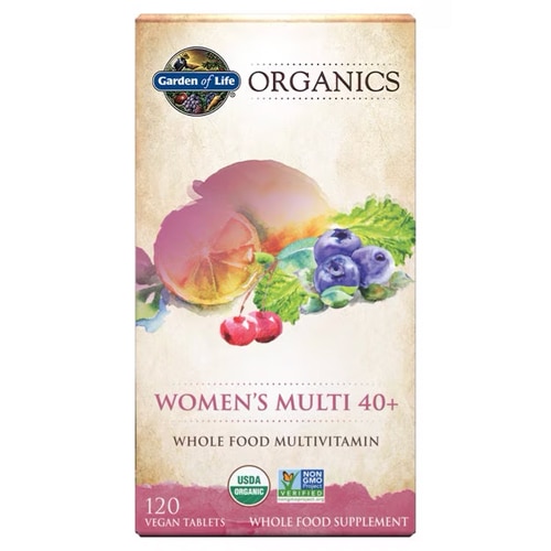 Mykind Organics Women's Multi 40 Plus - 120 веганских таблеток - Garden of Life Garden of Life