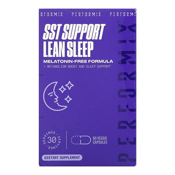 SST Support Lean Sleep, 60 растительных капсул Performix