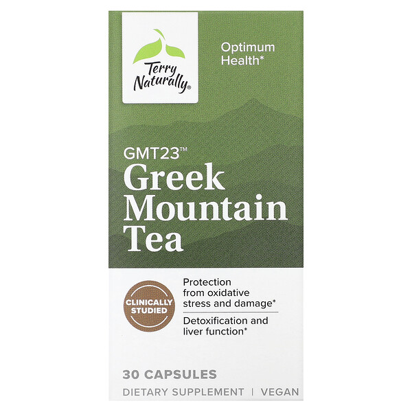 Greek Mountain Tea, 30 Capsules (Капсулы) Terry Naturally