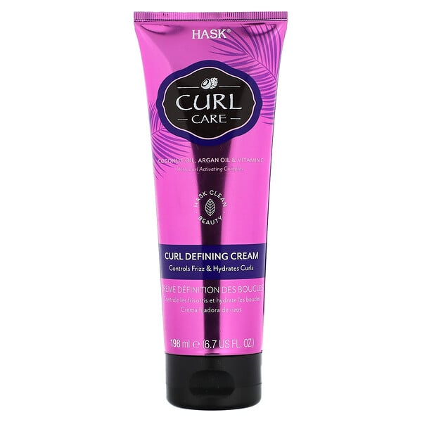 Curl Care, Крем для определения локонов, 6,7 жидких унций (198 мл) Hask Beauty