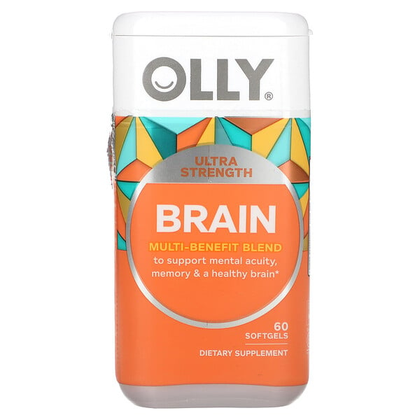 Brain, Ультрасила, 60 мягких таблеток OLLY