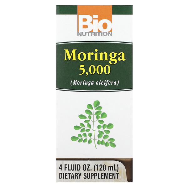 Моринга 5000 (Moringa oleifera), 4 жидких унции (120 мл) Bio Nutrition
