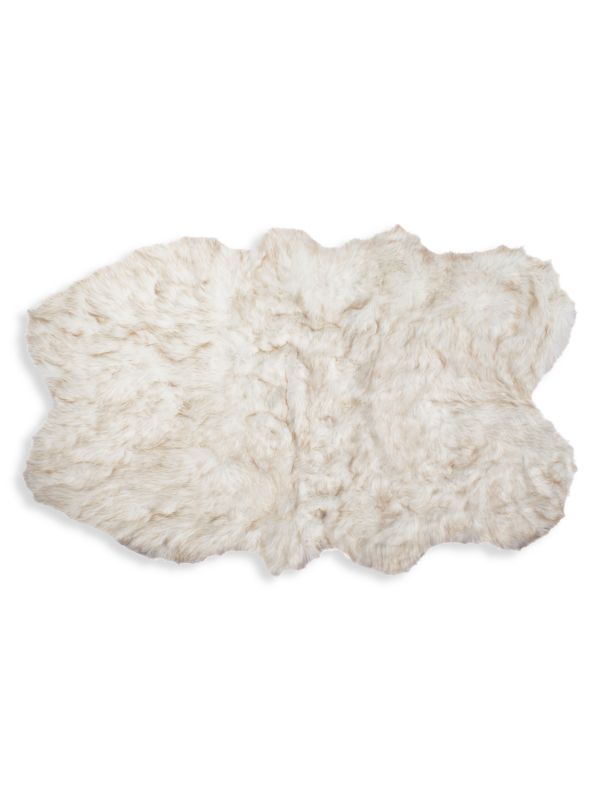 Коврик с богатым текстурным эффектом из искусственного меха, 1.22 м x 1.83 м Luxe Faux Fur