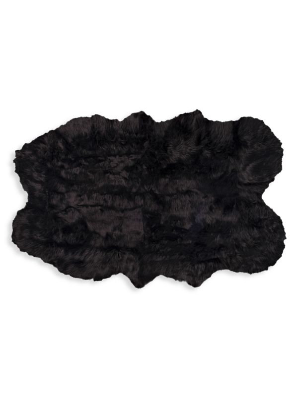 Коврик с богатым текстурным эффектом из искусственного меха, 1.22 м x 1.83 м Luxe Faux Fur