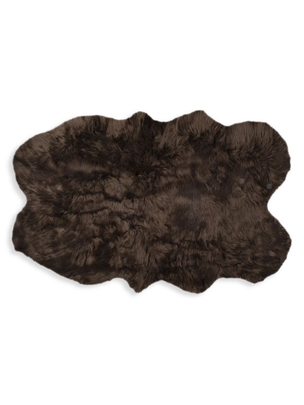 Коврик с богатым текстурным эффектом из искусственного меха, 1.22 м x 1.83 м Luxe Faux Fur