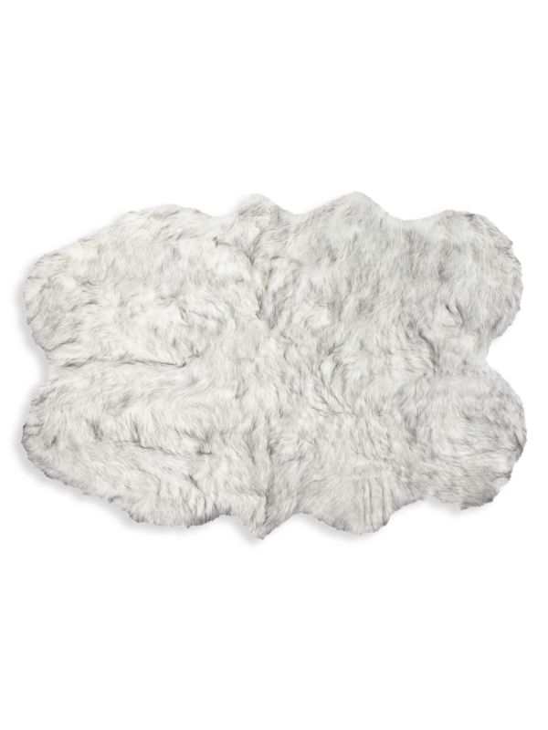 Коврик с богатым текстурным эффектом из искусственного меха, 1.22 м x 1.83 м Luxe Faux Fur