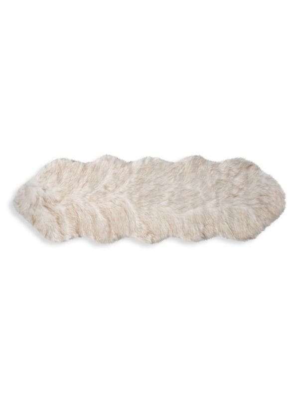 Коврик акцентный из искусственного меха, акрил, 61 см x 183 см Luxe Faux Fur