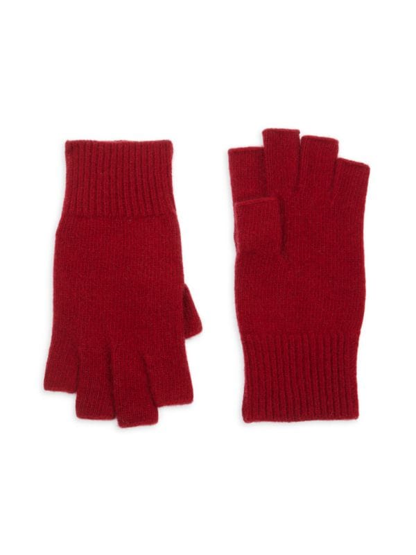 Кашемировые перчатки без пальцев Portolano