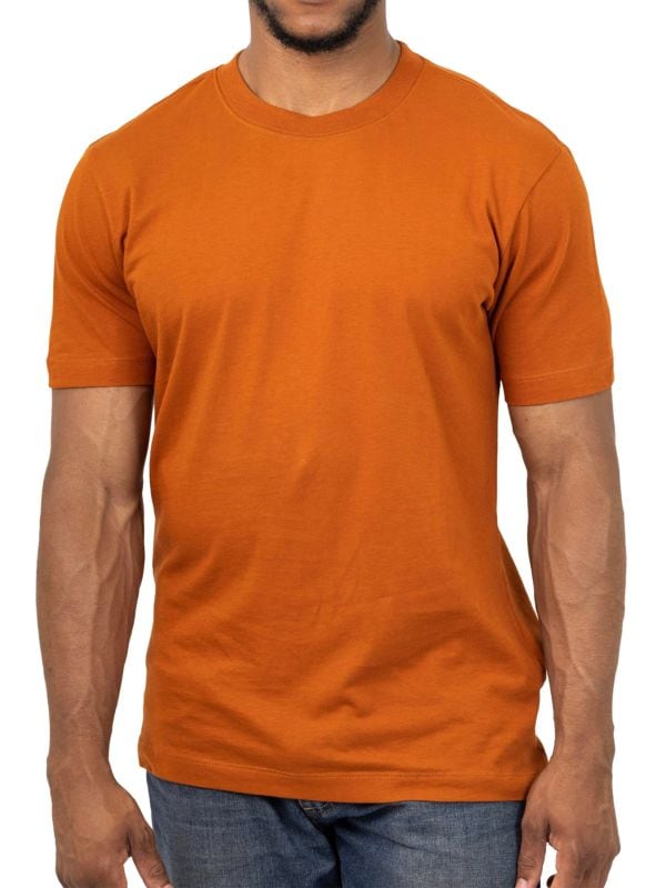 Однотонная футболка Calista с круглым вырезом VELLAPAIS