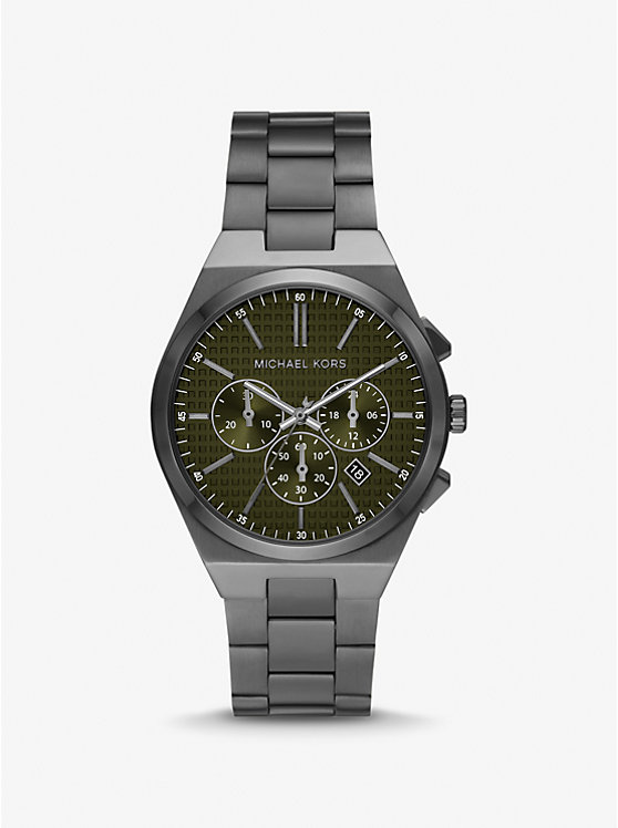 Крупногабаритные часы Lennox из бронзы Michael Kors