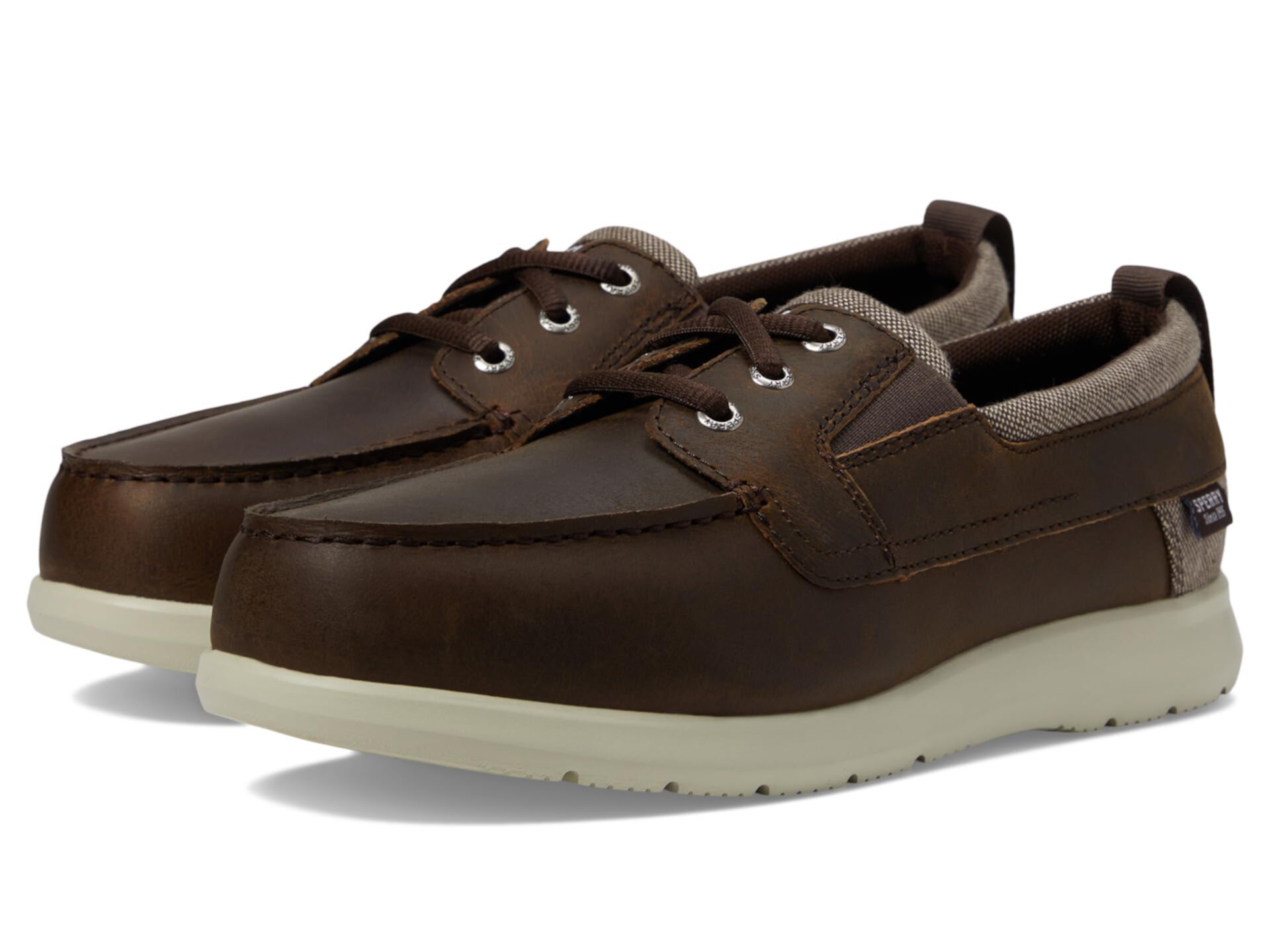 Мужские Топсайдеры Sperry Bowrider Plushstep 3-Eye Leather Sperry